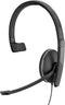 Sennheiser SC 135 - Headset - USB aansluiting 3.5mm jack flexibele microfoon arm - Zwart