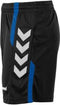 hummel Aarhus Shorts - Sportbroek Kids - Sneldrogend - Zwart/Blauw