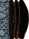 Pieces Cross Body Bag - Crossbodytas - Snake print - Winter Sky