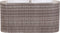 vidaXL - Plantenbak - verhoogd - 30x30x80 - cm - poly - rattan - bruin