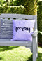 Sierkussen decoratie kussen Knit 45 x 45 cm blauw wit