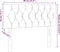 vidaXL - Hoofdbord - 90x7x78/88 - cm - fluweel - roze