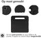 imoshion Samsung Galaxy Tab A7 - Kidsproof Backcover - Schokabsorberend met handvat - Zwart
