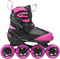 Roces Moody X TIF - Verstelbare Skeelers Kinderen - Maat 36-40 - Zwart Roze