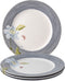 Laura Ashley Heritage Collectables Borden set van 4 - Ø 20cm - Midnight Pinstripe