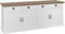Richmond Interiors Dressoir oakdale 4-deurs 4-laden (RAL9010)