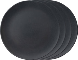 Dutch Rose Velvet - Dutch Rose Set 4 Borden 26,5 cm mat Antraciet
