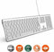 Keyboard Mobility Lab White Silver Mac OS AZERTY
