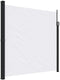 vidaXL - Windscherm - uittrekbaar - 200x300 - cm - wit