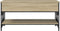 vidaXL - Salontafel - 100x50x50 - cm - bewerkt - hout - en - metaal - sonoma - eiken