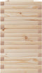vidaXL - Plantenbak - 110x40x72,5 - cm - massief - grenenhout