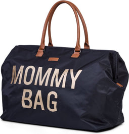 Childhome - Mommy Bag ® - Verzorgingstas - Zwart - Goud - Multifunctioneel - Grote Capaciteit - Inclusief Accessoires