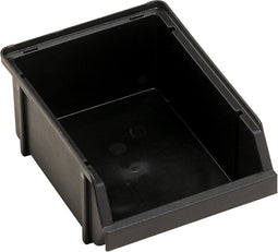 Raaco ESD - Voorraadbak type 3-160 - 3 sleuven - Zwart