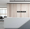 Cloudnola – Timeline Zwart – 24 uur - Flip Klok – Tafelklok – Wandklok – 65 x 8 x 8 cm