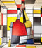 Piet Mondriaan opvouwbare tas