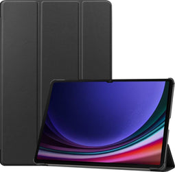 imoshion Tablet Hoes Geschikt voor Samsung Galaxy Tab S10 Plus / Tab S9 Plus - imoshion Trifold Bookcase - Zwart /Zwart