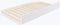 Hypnia - Peuterbed - Kinderbed - Huisbed Odyssee- Kinderbedden 90 x 190 - Lattenbodem - Bedbodem - Met Bedhek - Met bodemlade - Eenvoudige Montage - Goed Verstevigd - Tijdloze Bedbodem - Geschikt Voor Ieder Matras