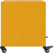 vidaXL - Nachtkastje - 36x39x43,5 - cm - staal - mosterdgeel