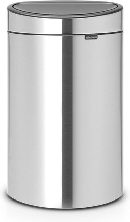 Brabantia Touch Bin Recycle - Prullenbak - 10+23 liter - Matt Steel Fingerprint Proof