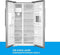 Midea EIX6 - Amerikaanse Koelkast - 516L - No Frost - RVS