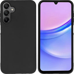 imoshion Hoesje Geschikt voor Samsung Galaxy A15 (5G) / A15 (4G) Hoesje Siliconen - imoshion Color Backcover - Zwart