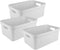 Sunware opbergbox Sigma - opbergbox - 45 liter - 39 x 59 x 24 cm - wit