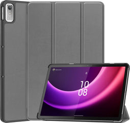 imoshion Tablet Hoes - Geschikt voor Lenovo Tab P11 (2nd gen) - Trifold Bookcase - Grijs