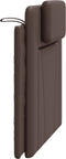 vidaXL - Hoofdbordkussen - 100 - cm - kunstleer - bruin