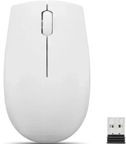 Lenovo 300 - Draadloze Muis - Optisch 1000 DPI - Wit