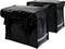 New Looxs Bisonyl Double Large Dubbele Fietstas - 66 liter - Zwart