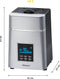 Steba LB5 - Ultrasoon Luchtbevochtiger - ECO stand- ionisatie - 6 liter - timer- tot 30m2 - Zilver