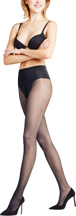 FALKE Shaping Top - 20 DEN panty dames - vormgevend effect - zwart