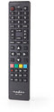 Nedis TVRC1110BK - Universele TV-afstandsbediening - Programmeerbaar met PC - Zwart