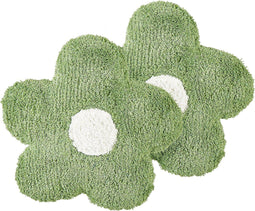 SORREL - Sierkussen set van 2 - Groen - 45 x 45 cm - Katoen