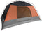 vidaXL - Tent - met - luifel - 4-persoons - waterdicht - oranje