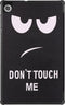 imoshion Tablet Hoes Geschikt voor Lenovo Tab M10 HD (2nd gen) - imoshion Design Trifold Bookcase - Zwart / Meerkleurig /Don't touch