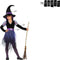 BigBuy Carnival - Kostuum Kinderen Heks - 3-delig - Paars (3 Pcs)