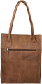 DSTRCT Medium Schoudertas - Leer - Ruim hoofdvak - Cognac