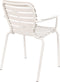 Zuiver Vondel Tuinstoel - Beige - Armleuning - 2 stuks
