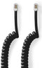 Nedis TCGB90100BK50 - Kabel RJ10 - 500 cm - Zwart