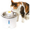 Catit Flower Kattenfontein - 3L - RVS Bovenkant - Met LED - Wit