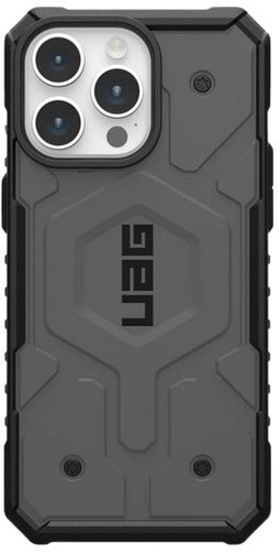 Urban Armor Gear 114301113333 - Smartphonehoesje - MagSafe compatibel 4.8M drop protectie - Zilver
