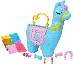 Polly Pocket Pyjamaparty Lamafeestje - polly pocket - speelset - met accessoires - lama
