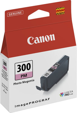Canon PFI-300 - Inktcartridge - Origineel - Rood Magenta
