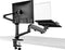 Alberenz® laptop monitor arm zwart met gasveer - Monitor Standaard - Laptop Standaard - Verstelbaar - Laptop Arm zwart - Gasveer