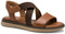 Tamaris COMFORT Essentials - Dames Sandalen - Klittenbandsluiting - NUT - Maat 40