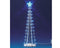 Lemax - '9 Lighted Silhouette Tree (Blue) L' - Verlicht figuur - Exclusief adapter