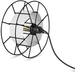 Tolhuijs Vloerlamp SPOOL Zwart - Wit
