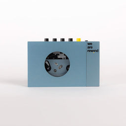 We Are Rewind 252427 - Cassettespeler - Bluetooth 5.1 - Aluminium