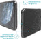 iMoshion Hoesje Geschikt voor iPhone 11 Pro Hoesje Siliconen - iMoshion Design hoesje - Zwart / Transparant / Splatter Black